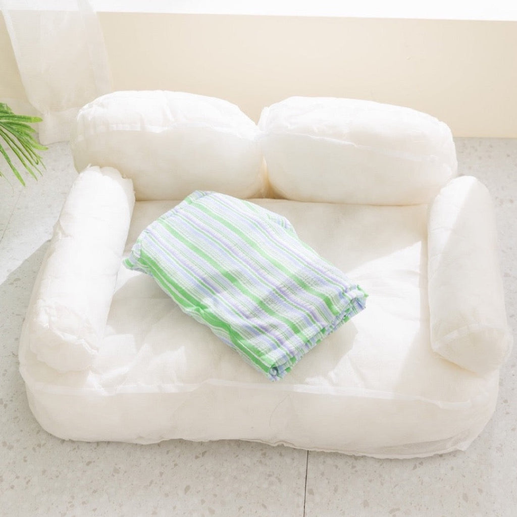 Luxury Orthopedic Dog Sofa Bed - Washable & All-Seasons