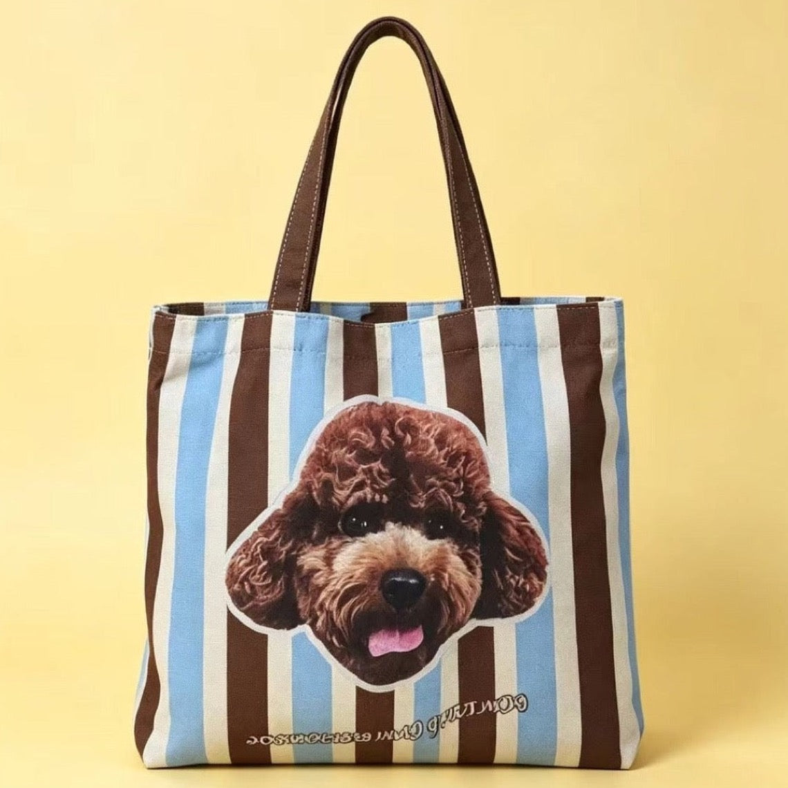 The Signature Custom Pet Photo Tote Bag