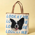 The Signature Custom Pet Photo Tote Bag