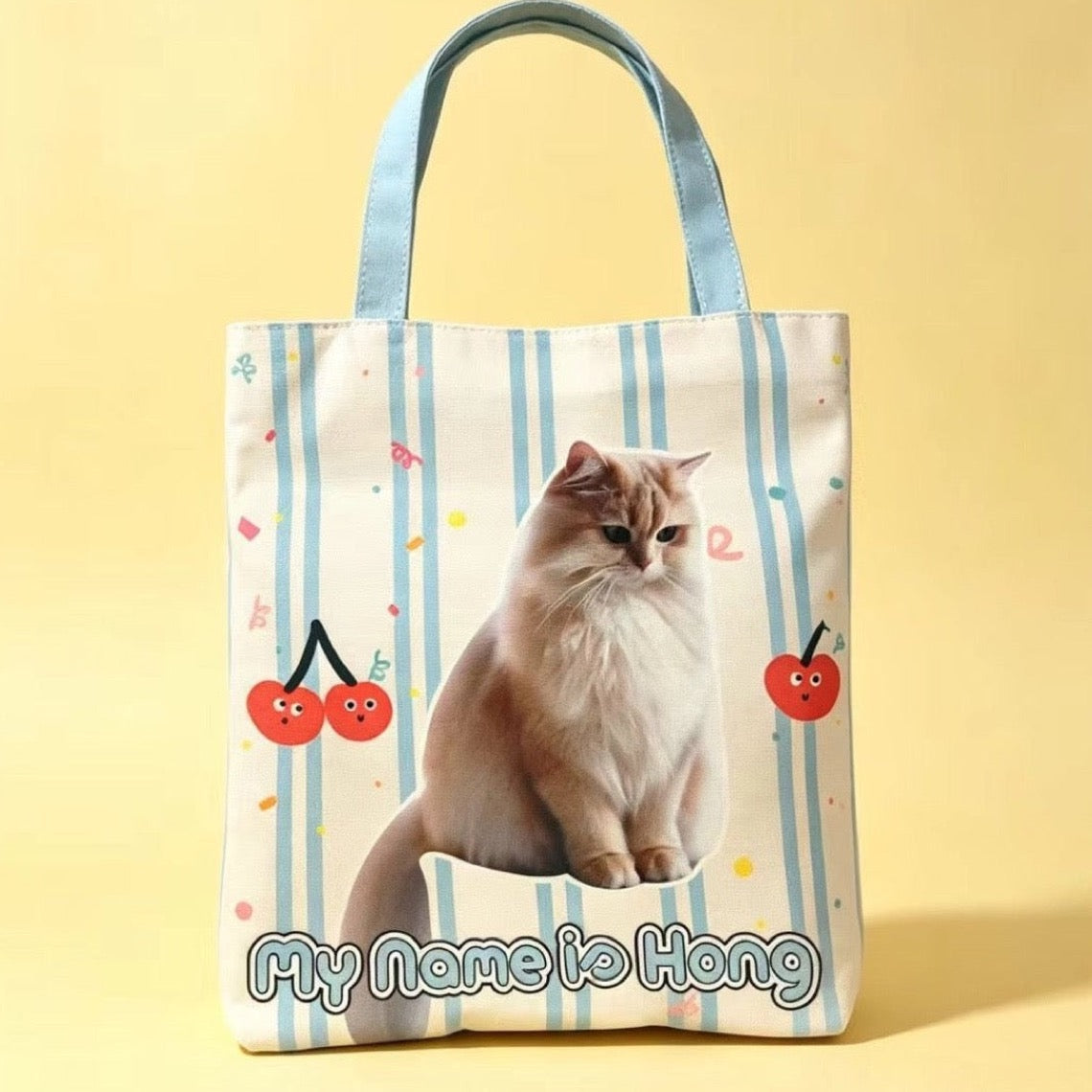The Signature Custom Pet Photo Tote Bag