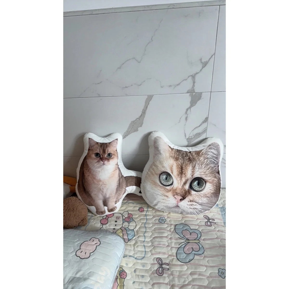 Custom Shaped Pet Photo Pillow