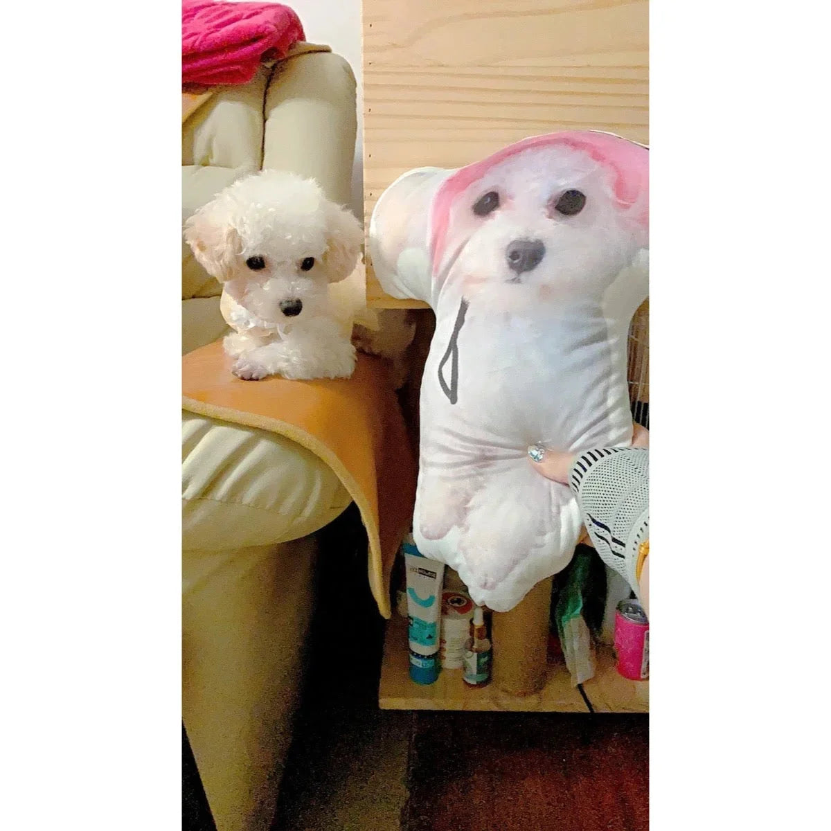 Custom Shaped Pet Photo Pillow