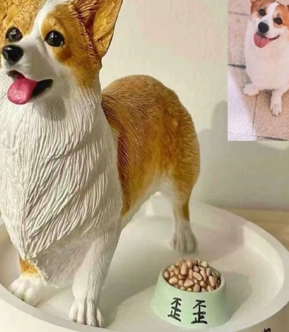 Handmade Custom Soft Clay Pet Figurine