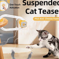Interactive Dual-Mode Remote Control Cat Teaser