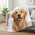 Custom Pet Photo Blanket - Personalized Premium Fleece Throw