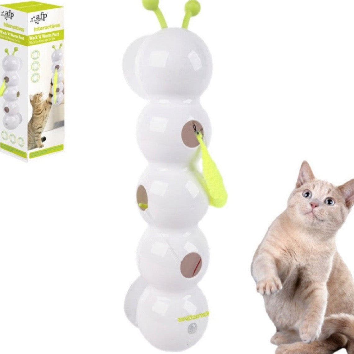 Smart Motion-Activated Cat Teaser Toy