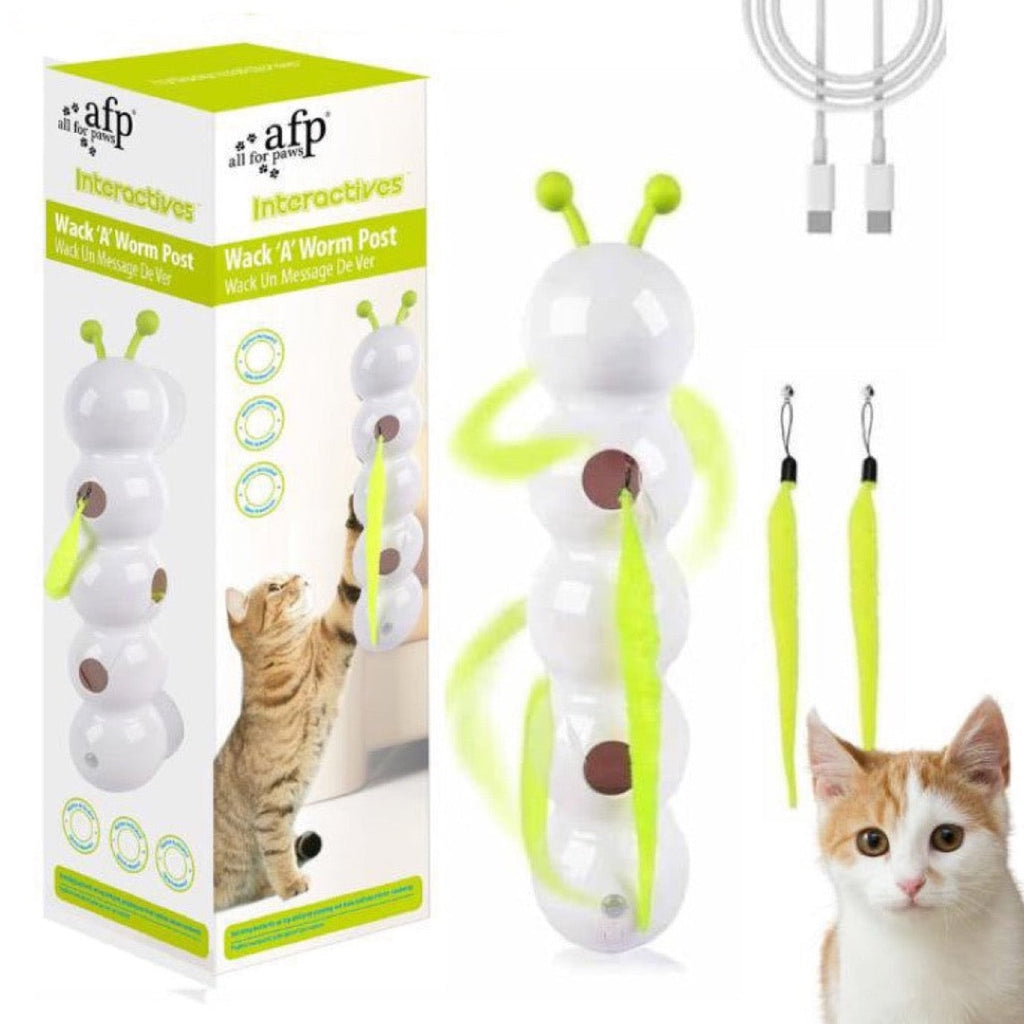 Smart Motion-Activated Cat Teaser Toy