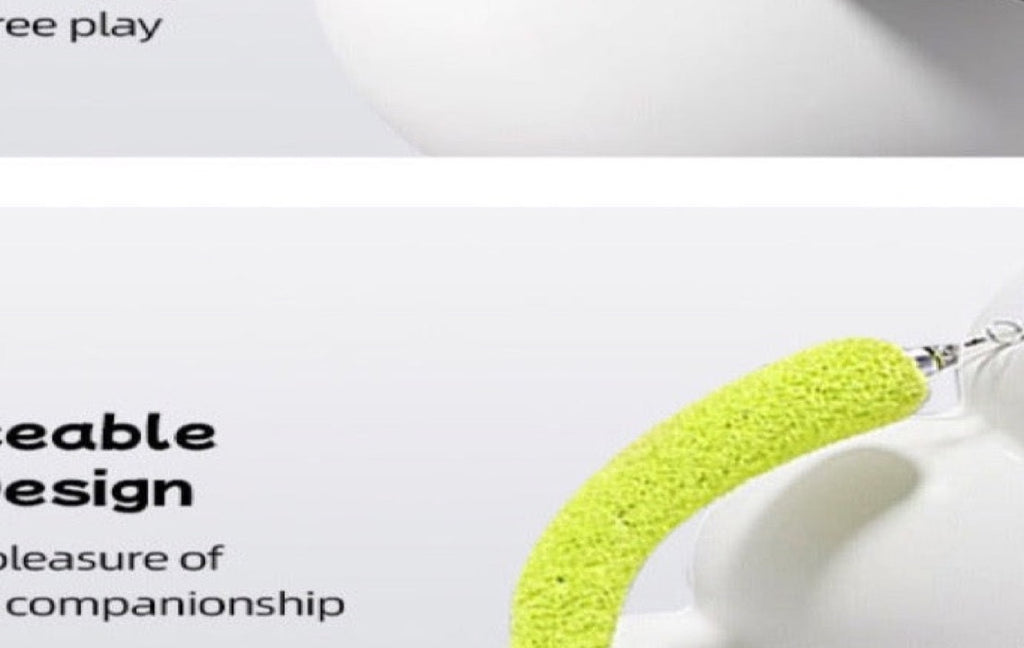Smart Motion-Activated Cat Teaser Toy