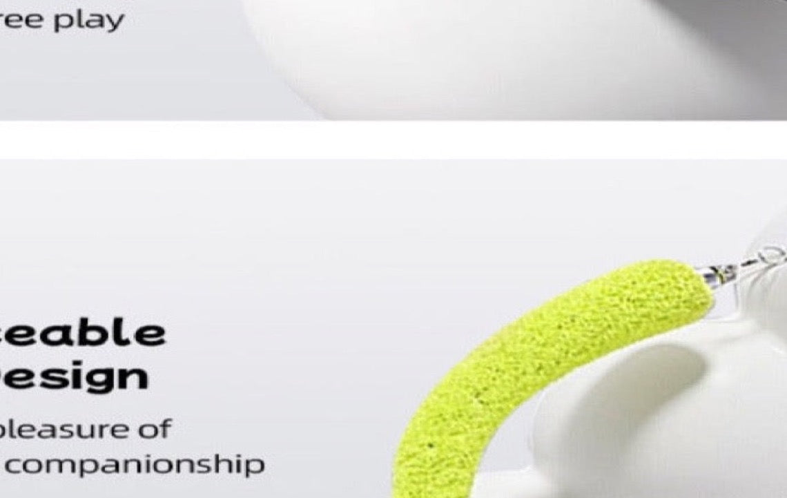 Smart Motion-Activated Cat Teaser Toy
