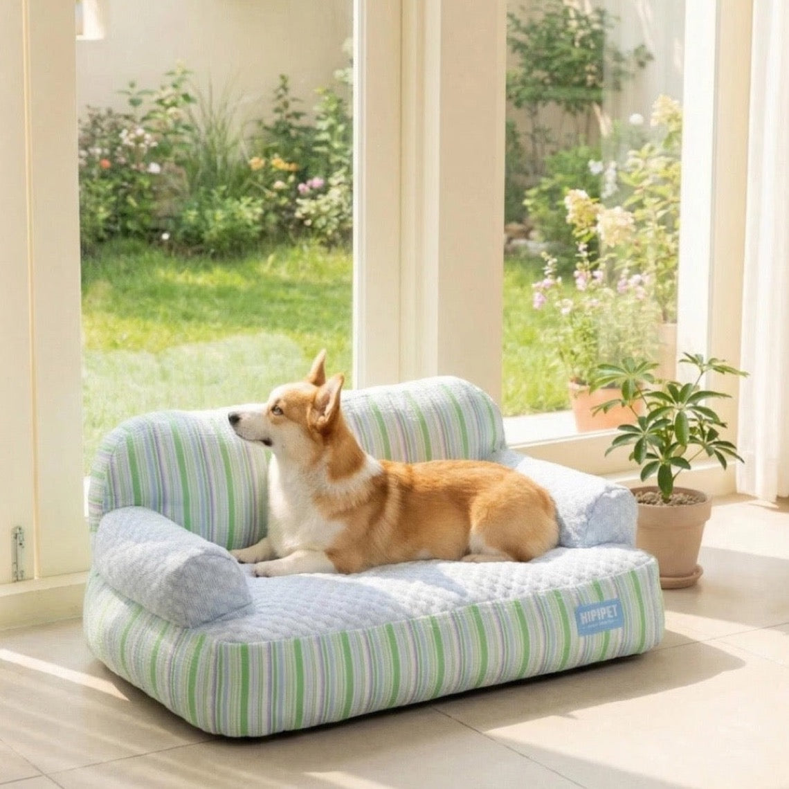 Luxury Orthopedic Dog Sofa Bed - Washable & All-Seasons