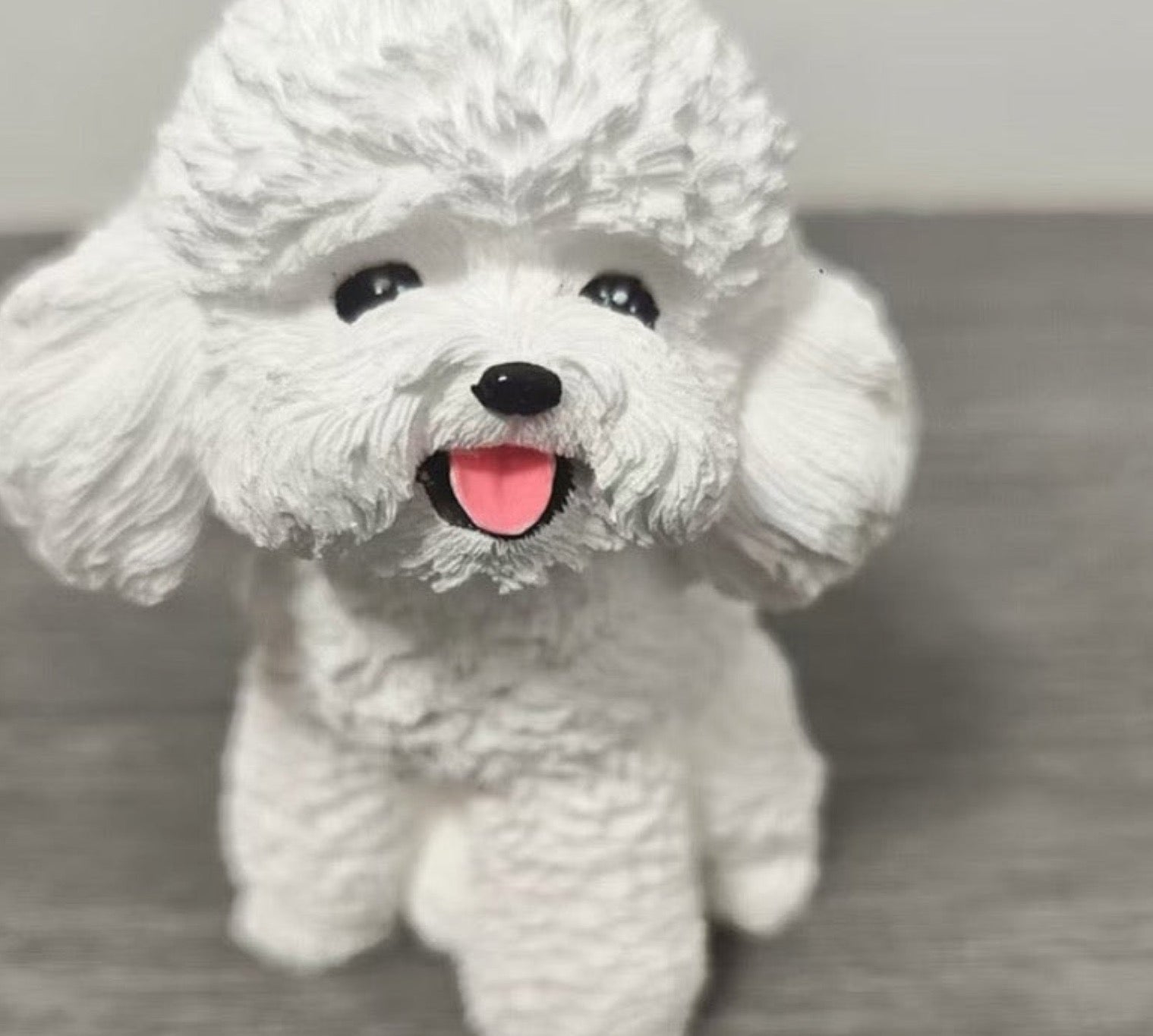 Hand-Painted Custom Gypsum Pet Sculpture