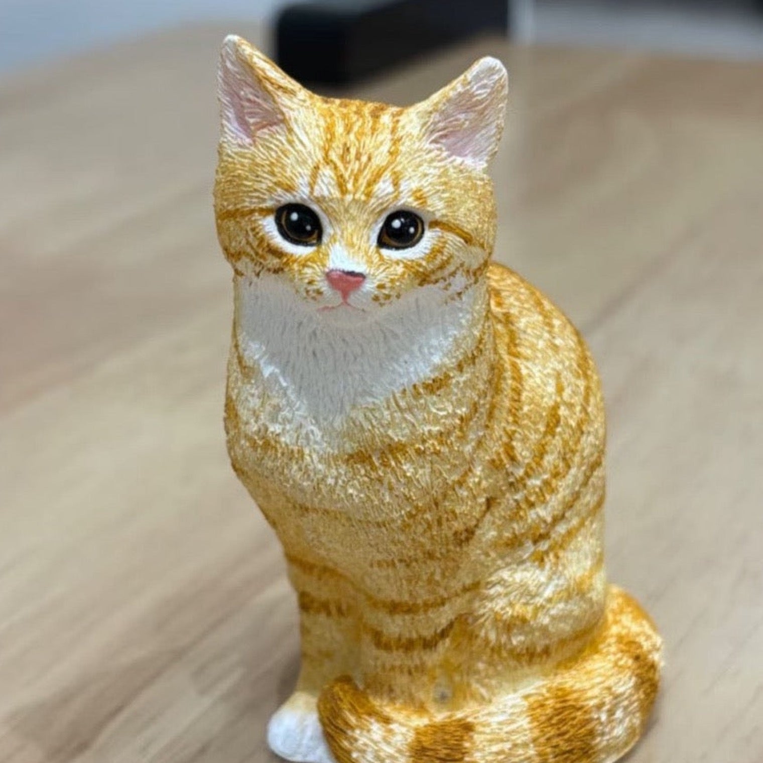 Hand-Painted Custom Gypsum Pet Sculpture