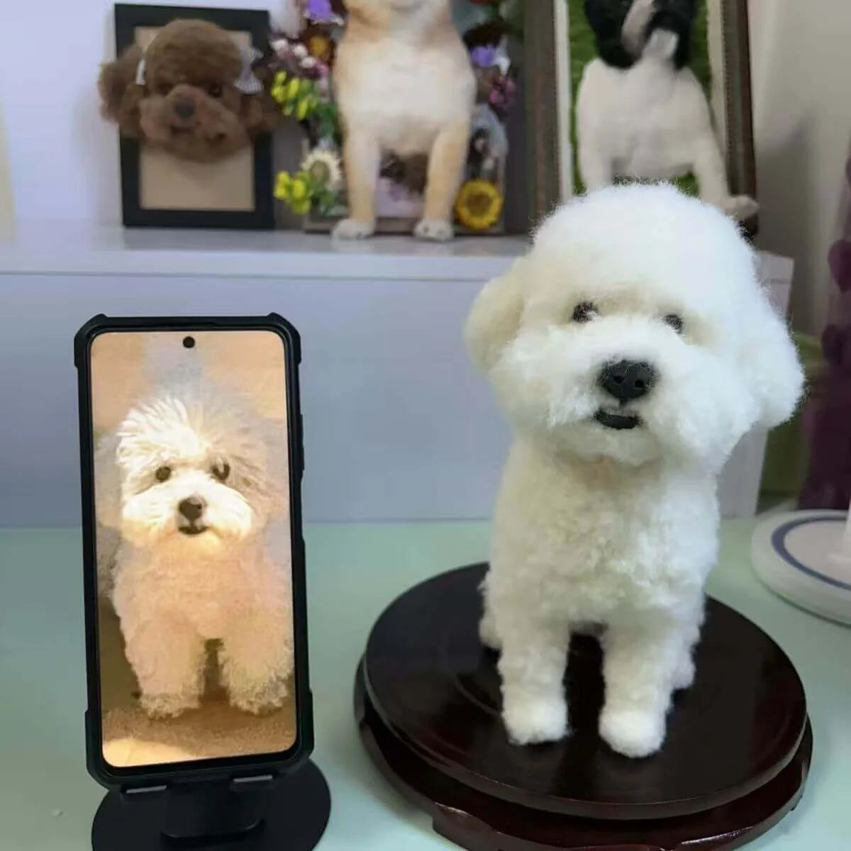 Life-like 1:1 Custom Pet Plush Replica - Hand-Crafted Stuffed Animal Memorial