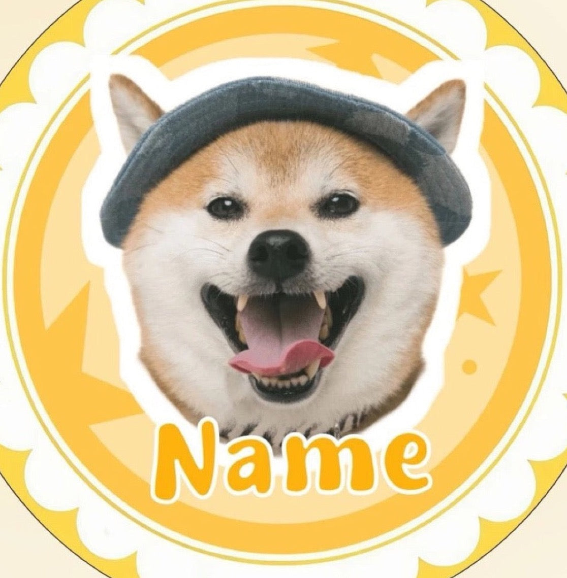 Custom Pet Portrait Plush Mat